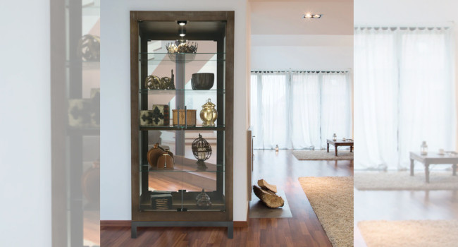 Curio Display Cabinets & Bookcases