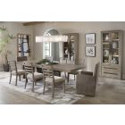 Parker House Pure Modern Pedestal Dining Set with 24 in. Butterfly top in Moonstone #2018