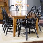 Liberty Furniture Treasures Rectangular Dining Set in Rustic Oak #C4050-C4051