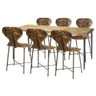 Jamie Young Co Farmhouse Dining Set - Natural