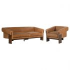 Four Hands Cairo 90" SofaSet - Palermo Cognac