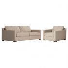 Four Hands Hampton 93" Sofa Set - Delta Sand