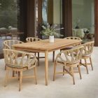 Skyline Design Krabi Rectangular Dining Set - Grade A Teak