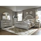 Liberty Furniture Magnolia Manor King Upholstered Bedroom Set #244-BR-KUB