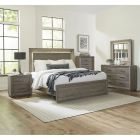 Liberty Furniture Horizons Twin Panel Bedroom Set in Graystone