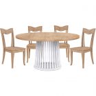 A.R.T. Furniture Post Round Dining Set