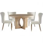 Bernhardt Furniture Modulum Round Dining Set #548