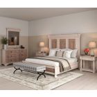 A.R.T. Furniture Alcove Queen Panel Bedroom Set in Belgian Ivory