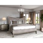 A.R.T. Furniture Cove Cal King Upholstered Bedroom Set in Mica