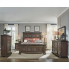 Liberty Furniture Big Valley Queen Panel Bedroom Set in Brownstone