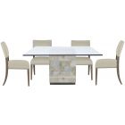 Bernhardt Furniture Interiors Trimbelle Dining Set