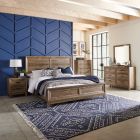 Liberty Furniture Ridgecrest Panel Bedroom Set in Cobblestone 