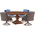 Tommy Bahama Outdoor Harbor Isle Round Dining Set 3935-13SR