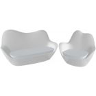 Vondom Sabinas White LED/Nautical Sofa Set in Ice