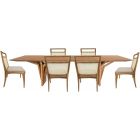 Uultis Radi 118" Dining Set MH9021 148-Teak 50094401