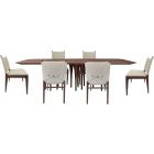 Uultis Pin 98" 12L Dining Set MH9020 149-Walnut 50094400