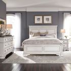 Liberty Furniture Abbey Park Panel Bedroom Set in Antique White