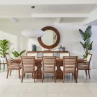 Tommy Bahama Home Ocean Club Peninsula Dining Set