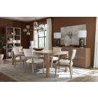 Hooker Furniture Sonnet Rectangle Dining Set with One 18-inch Leaf in Wren