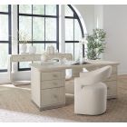 Hooker Furniture Modern Mood Executive Desk Set in Diamond