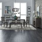 Liberty Furniture Tanners Creek 60" Rectangular Leg Dining Set in Greystone #C1501S