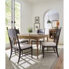 Hooker Furniture Americana Square Dining Set in Honey