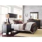 Kincaid Furniture Plank Road Jessup Panel Queen Bedroom Set in Charcoal