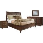 Lexington Silverado Walnut Creek Wood Panel Bedroom Set - Queen 740-621