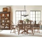 Kincaid Furniture Weatherford Milford Round Dining Set in Heather