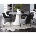 Sunpan Ikon Sanara Round 7pc Dining Table Set- Large - 55"