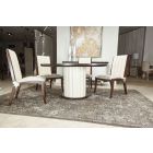 AICO Michael Amini Paris Chic 48" Round Dining Set