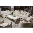 AICO Michael Amini London Place Sofa Set Light Champagne