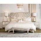 AICO Michael Amini London Place Upholstered Panel Bedroom Set