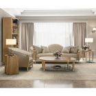 AICO Michael Amini Villa Cherie Sofa Set - Caramel