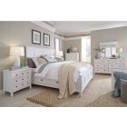 Magnussen Heron Cove Panel Bedroom Set with Storage Rails, Queen | Unlimited Furniture