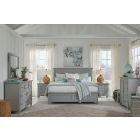 Magnussen Charleston Panel Bedroom Set in Harbor Gray, King