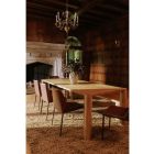 Moe's Home Collection Post Small Dining Set in Natural Oak