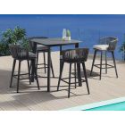 Couture Jardin Diva Bar Set, Anthracite