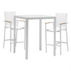 Couture Jardin Ella Square Bar Set, White