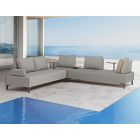 Couture Jardin Flexi Sofa Set 1 Arm/1 Table, Granite