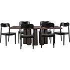 Noir Furniture Severity Dining Set