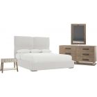 Bernhardt Casa Paros Fully Upholstered Panel Bedroom Set K1856-218