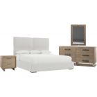 Bernhardt Casa Paros Fully Upholstered Panel Bedroom Set K1904-219