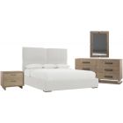 Bernhardt Casa Paros Fully Upholstered Panel Bedroom Set #317233