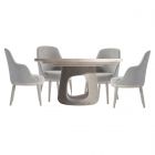 Bernhardt Furniture Sereno Round Dining Set with 1-20" leaf