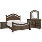 Magnussen Durango King Panel Bedroom Set in Willadeene Brown B5133-07