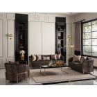 AICO Michael Amini Lisbon Sofa Set - Onyx Gold