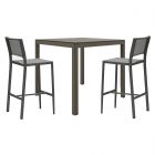 Couture Jardin Polo Square Bar Set, Anthracite