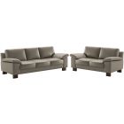 Luonto Furniture Poet Sofa Set Labrador 24/115/12 Walnut