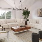 TOV Furniture Cali Natural Modular Sofa Set